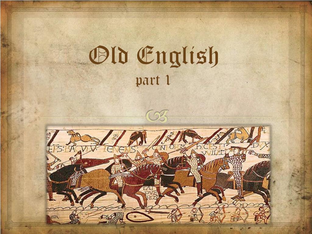 Old english spoken