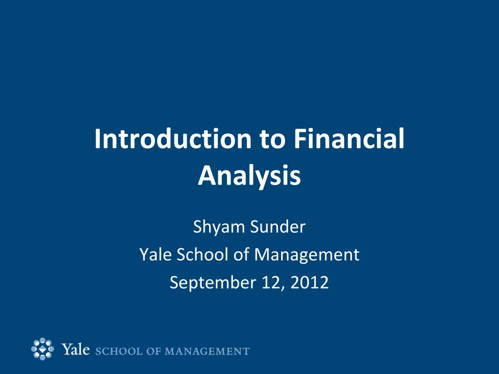 Ppt introduction to financial analysis powerpoint presentation free