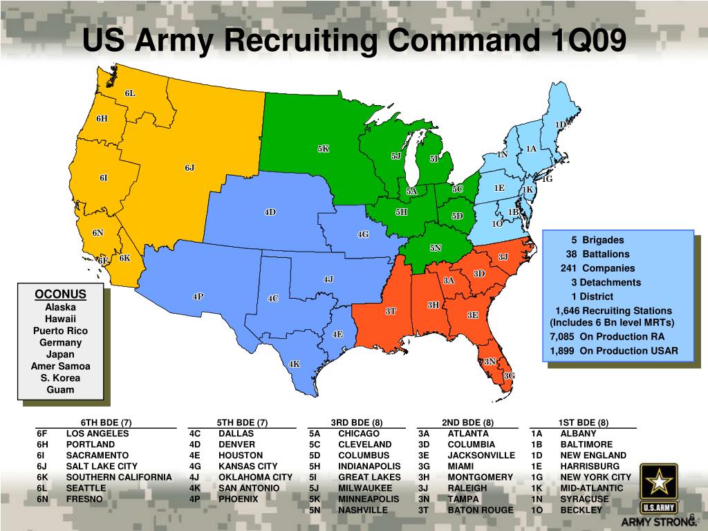 army assignment locations