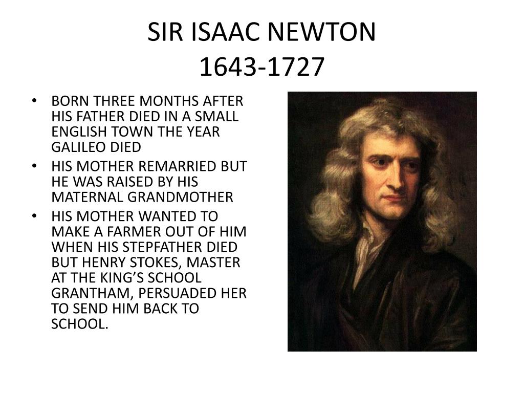 isaac newton presentation