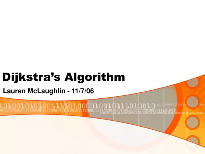 PPT - Dijkstra’s Algorithm PowerPoint Presentation, free download - ID ...