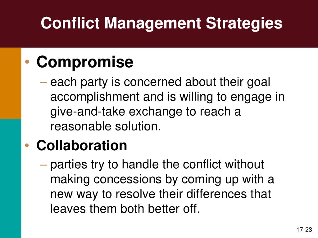 powerpoint presentation on conflict management in the workplace
