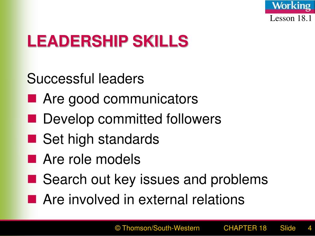 case study of leadership skills