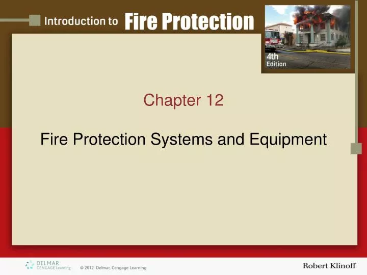 chapter 12 fire protection systems and equipment n.