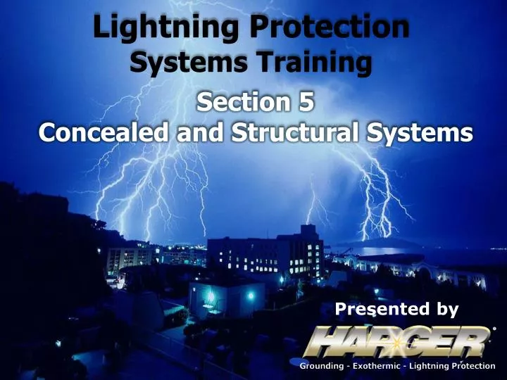 lightning protection methods ppt