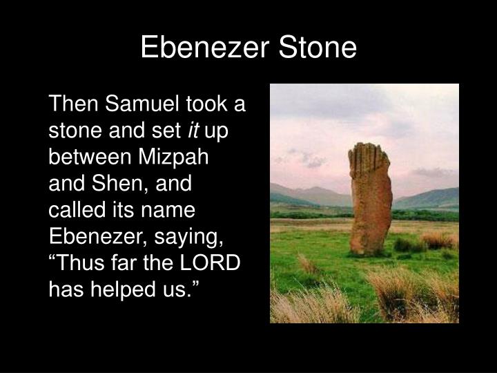 PPT Michael Mrazek Hebrew Slide Show “Raise My Ebenezer” 1 Samuel 71