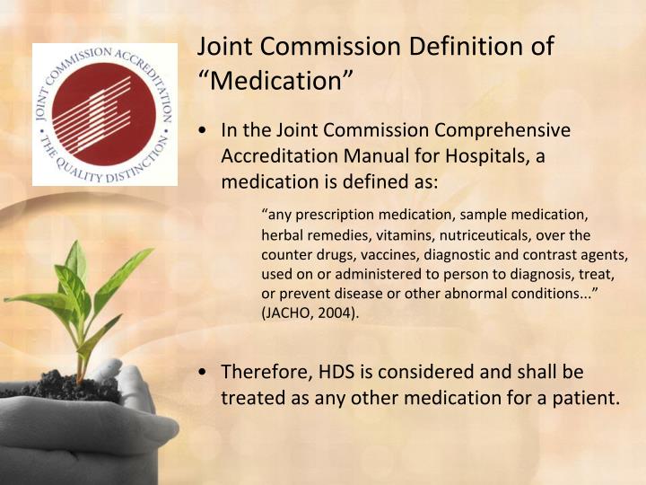 PPT Background Information National Guidelines and the Joint