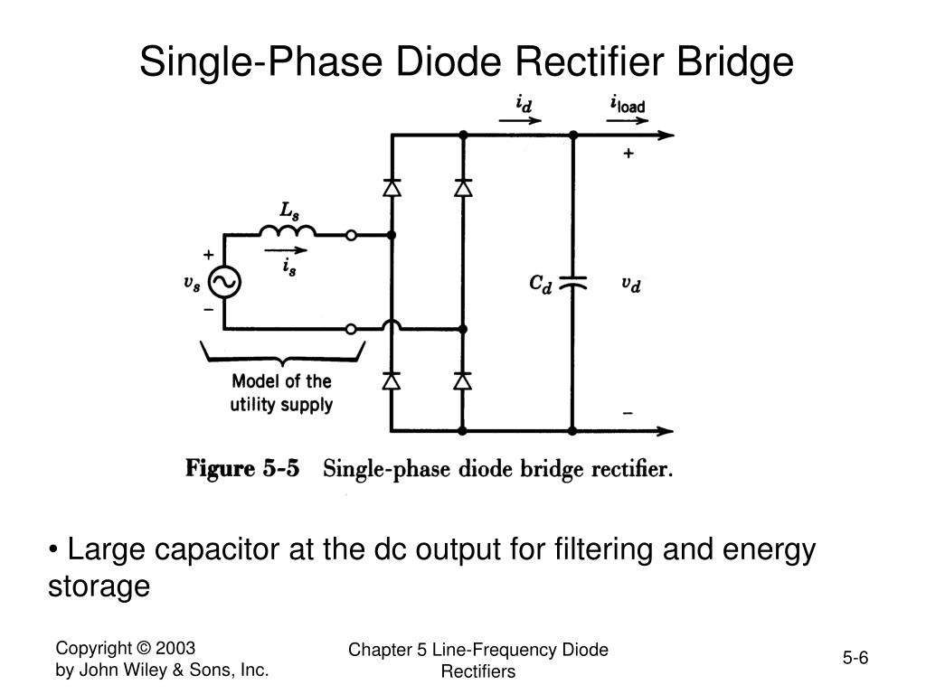 Chapter 5 Diode Rectifiers PowerPoint Presentation free download Circuit Diagram