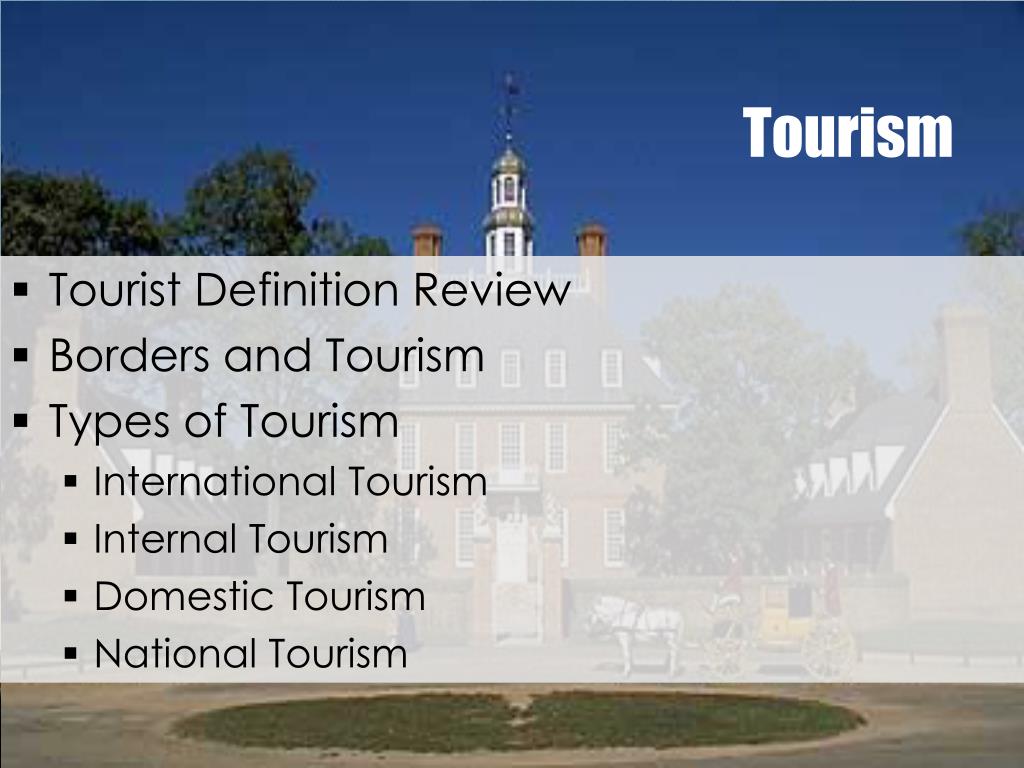 internal tourism definition
