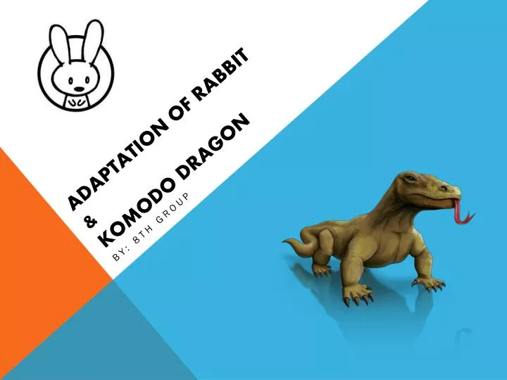 adaptation of rabbit komodo dragon n.