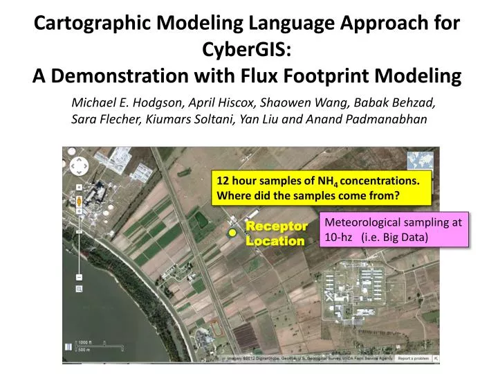 PPT - Cartographic Modeling Language Approach for CyberGIS : A 