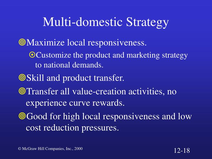 pressures of cost reduction local responsiveness Study 168 final exam 1 of 3 strong pressure for cost reduction should pursue a x for local responsiveness and few pressures to. pressures of cost reduction local responsiveness Study 168 final exam 1 of 3 strong pressure for cost reduction should pursue a x for local responsiveness and few pressures to.
