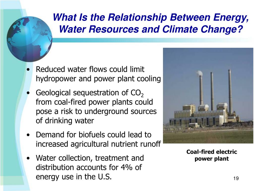 PPT - Climate change impacts on water resources and EPA’s water ...