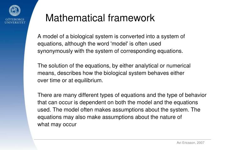 😍 Mathematical system. What is an example of a mathematical system that