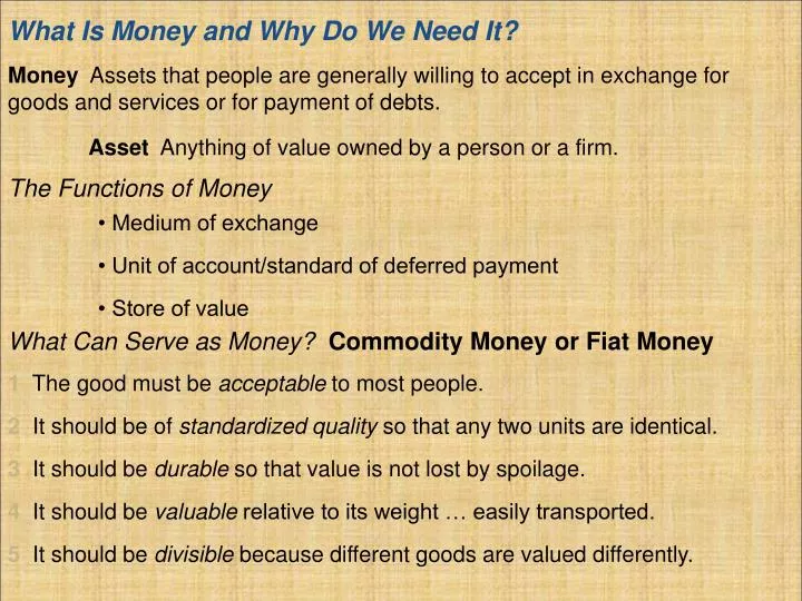 Ppt What Is Money And Why Do We Need It Powerpoint Presentation Free Download Id Ppt What Is Money And Why Do We Need It Powerpoint Presentation Free Download Id