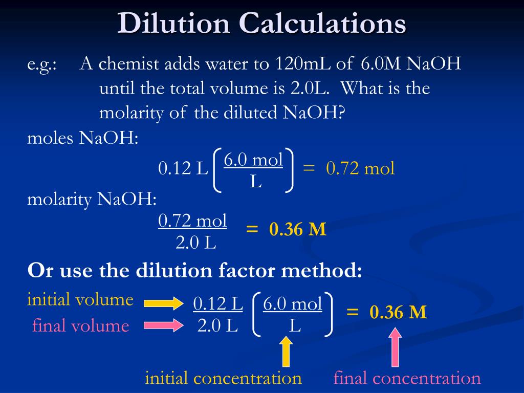 Calculate Dilution Factor Promolasopa dilution-when-solvent-is-added-to-dilute-a-solution-the-number-of