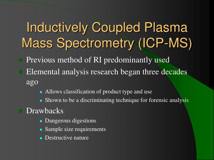 History of inductively coupled plasma