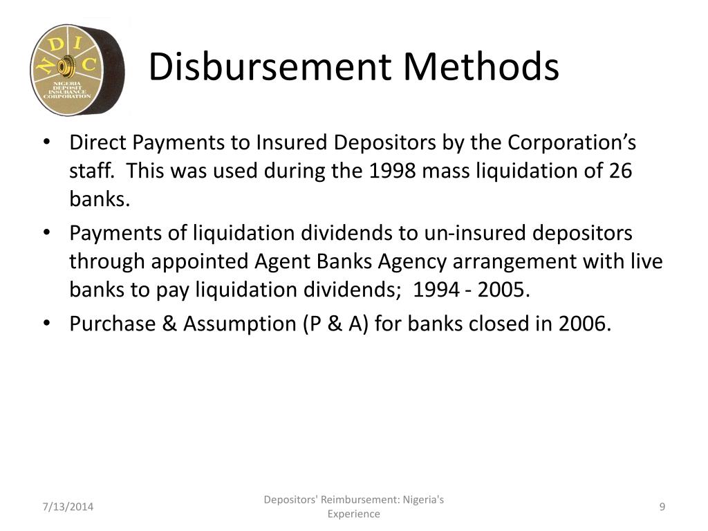 PPT - Depositors' Reimbursement in Nigeria: NDIC Overview & Challenges ...