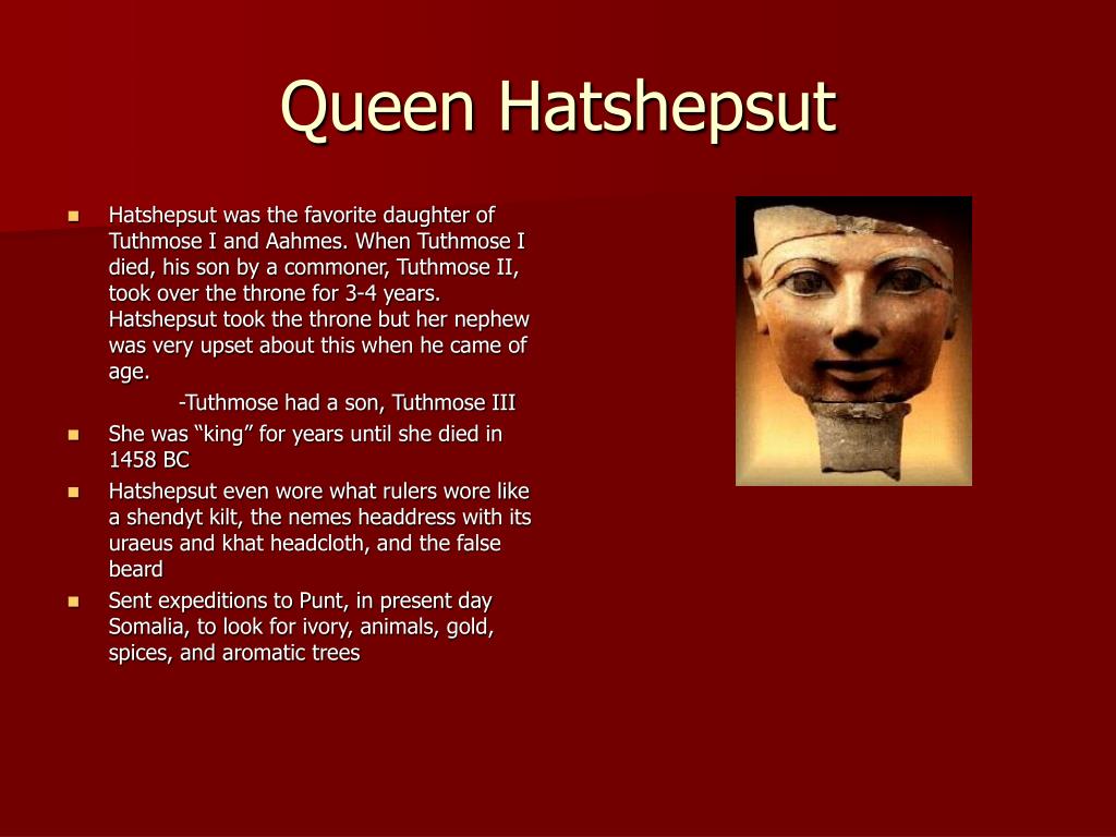 queen hatshepsut foreign policy