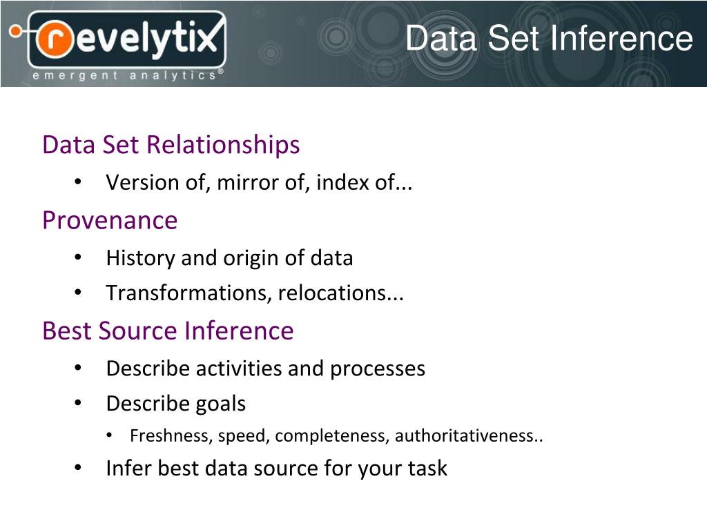 PPT - The Next Forty Years March 2012 Michael Lang, CEO Revelytix ...