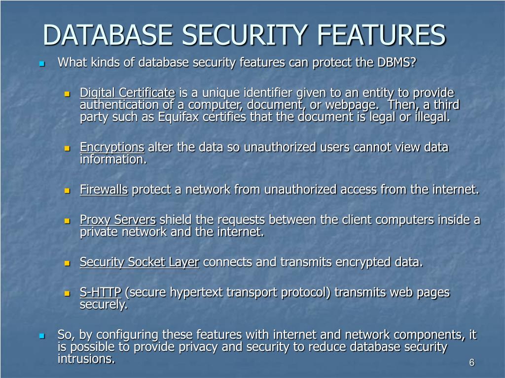 PPT - CAN A DATABASE REALLY BE SECURE? PowerPoint Presentation, Free ...