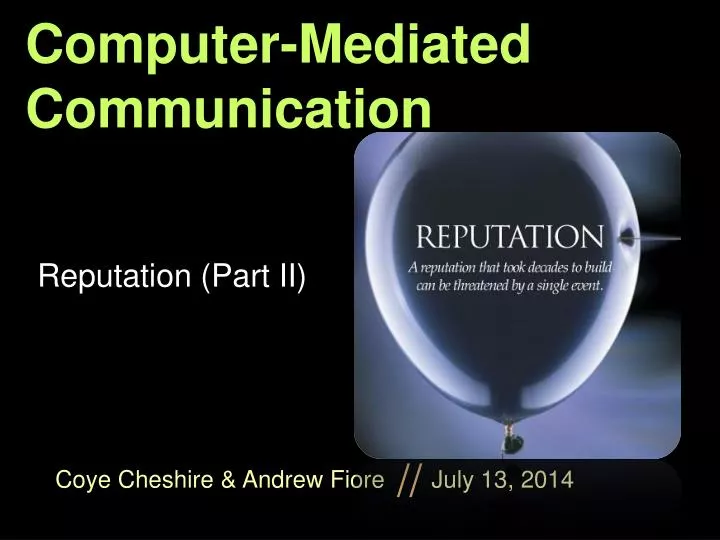 Ppt Computer Mediated Communication Powerpoint Presentation Free Ppt Computer Mediated Communication Powerpoint Presentation Free