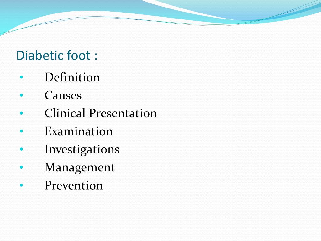 diabetic foot case presentation ppt