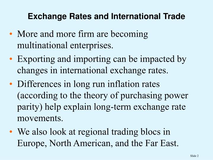 Ppt Exchange Rates And International Trade Managing Exports Exchange Rates And International Trade