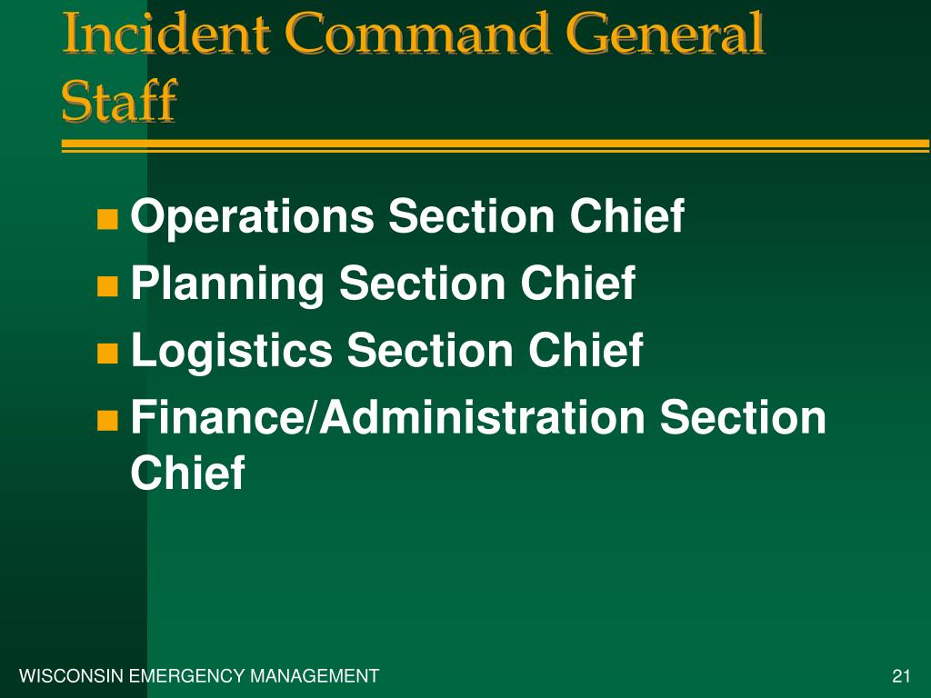 Command staff