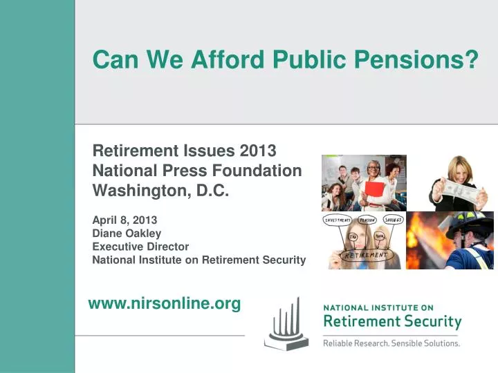 can we afford public pensions n.