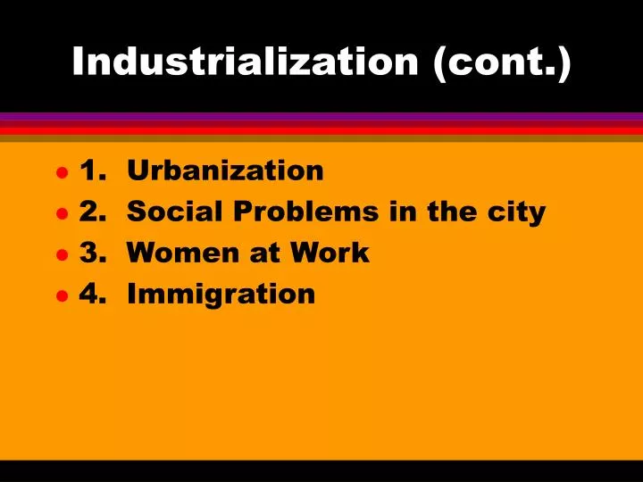 an analysis of urbanization as a social problem an analysis of urbanization as a social problem