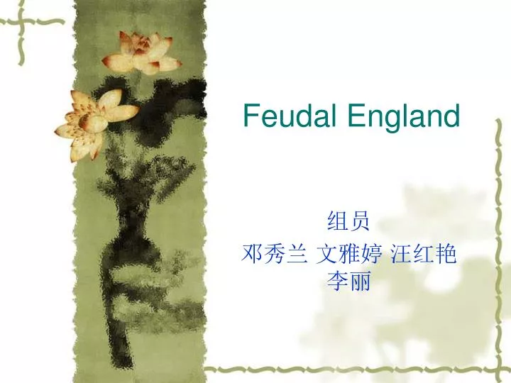 the feudal kingdoms of england the feudal kingdoms of england