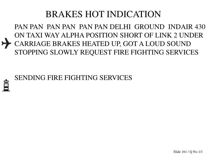PPT BRAKES HOT INDICATION PowerPoint Presentation, free download ID