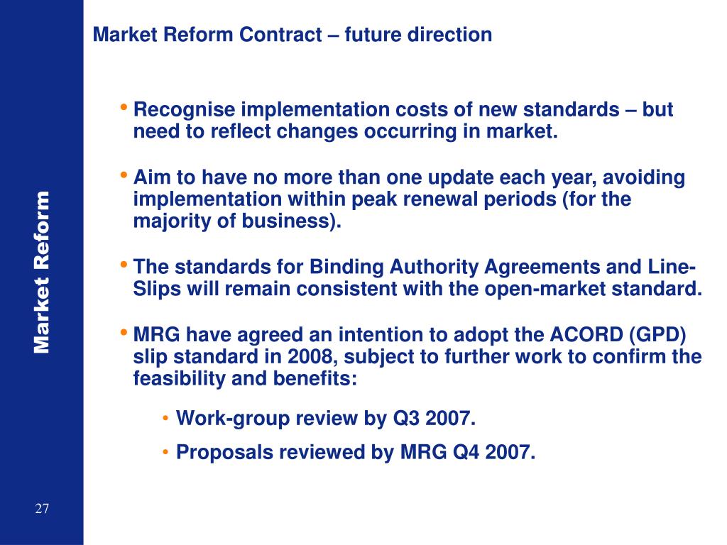 PPT The Market Reform Contract (MRC) PowerPoint Presentation free PPT The Market Reform Contract (MRC) PowerPoint Presentation free