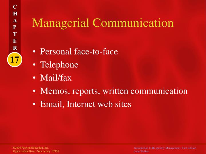 managerial communication ppt