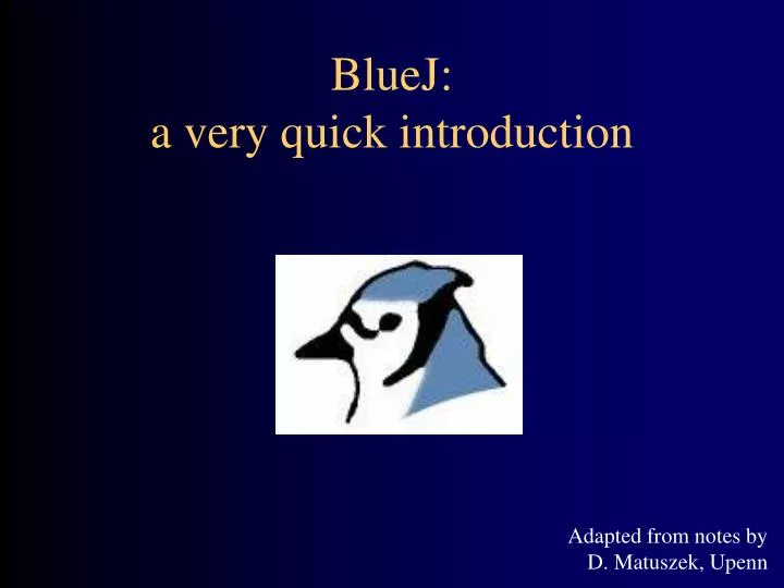 bluej online