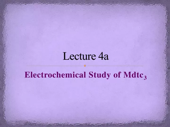 PPT - Lecture 4a PowerPoint Presentation, free download - ID:1722054