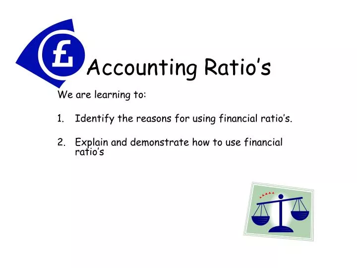 PPT Accounting Ratio’s PowerPoint Presentation, free download ID
