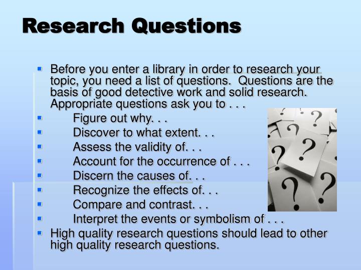 research paper questioons research paper questioons