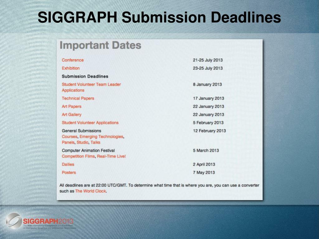 PPT What is SIGGRAPH? PowerPoint Presentation, free download ID1724807