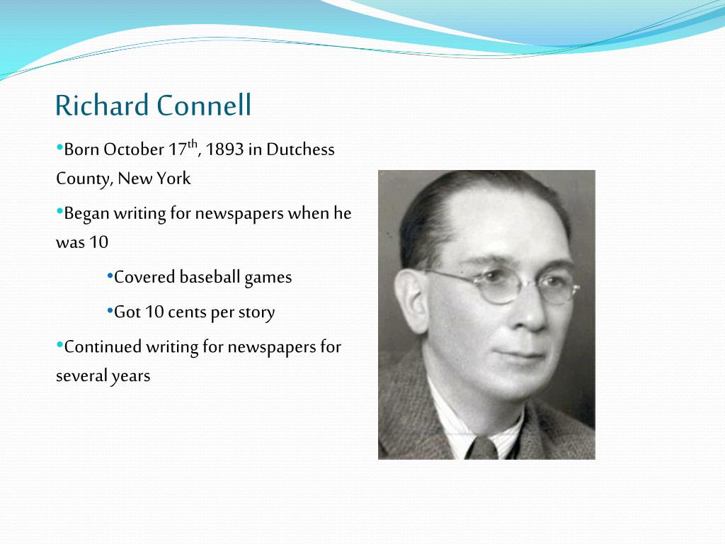 Ppt richard connell powerpoint presentation free download id 1725160
