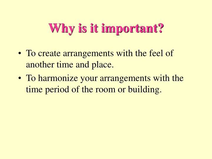 history of floral design powerpoint