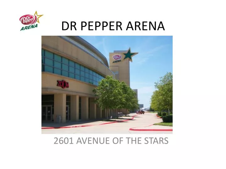 dr pepper arena n.