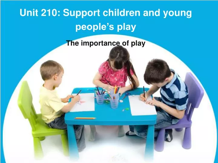 unit 4 support children and young unit 4 support children and young