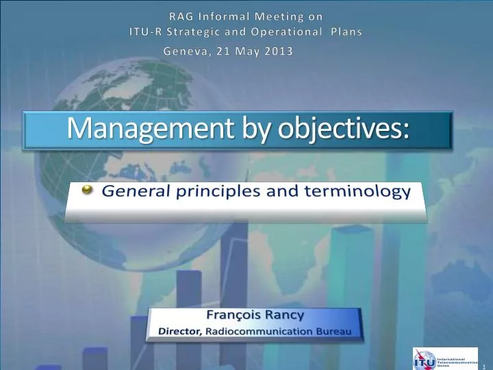 management by objectives n.