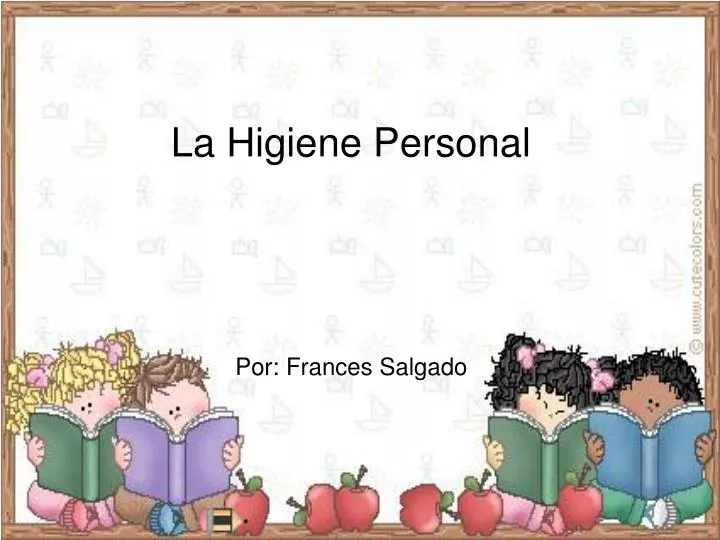 Ppt La Higiene Personal Powerpoint Presentation Free Download