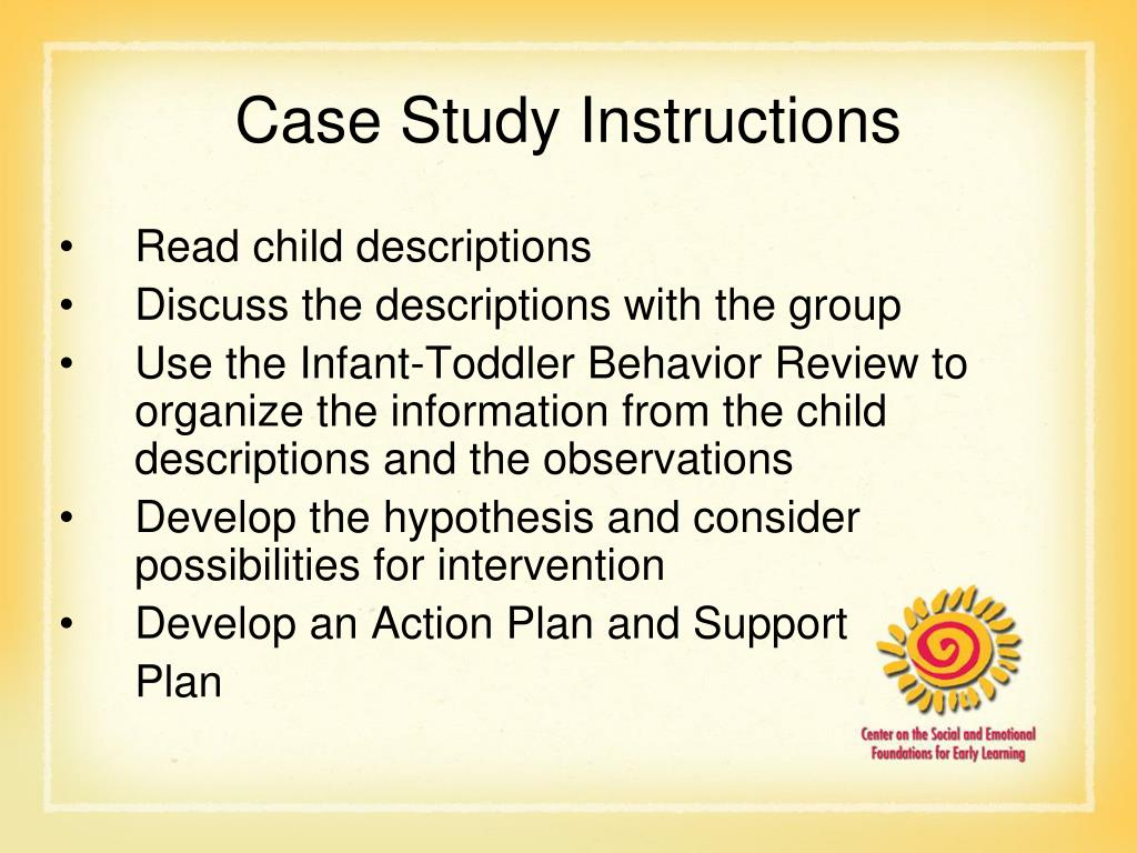 case study of child ppt