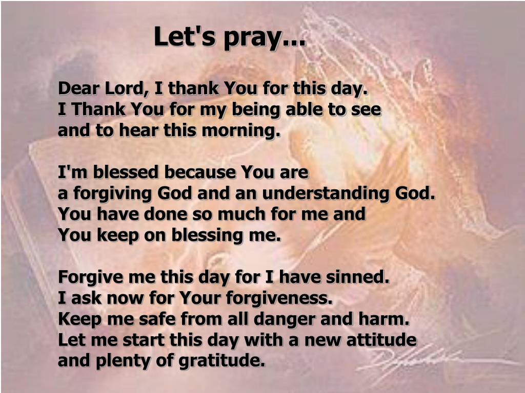Ppt Let S Pray Powerpoint Presentation Free Download Id