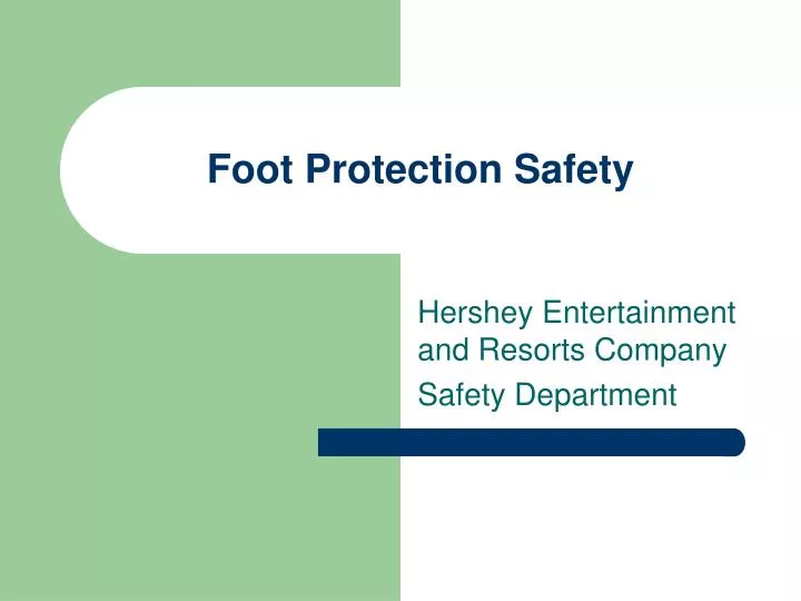 foot protection safety n.