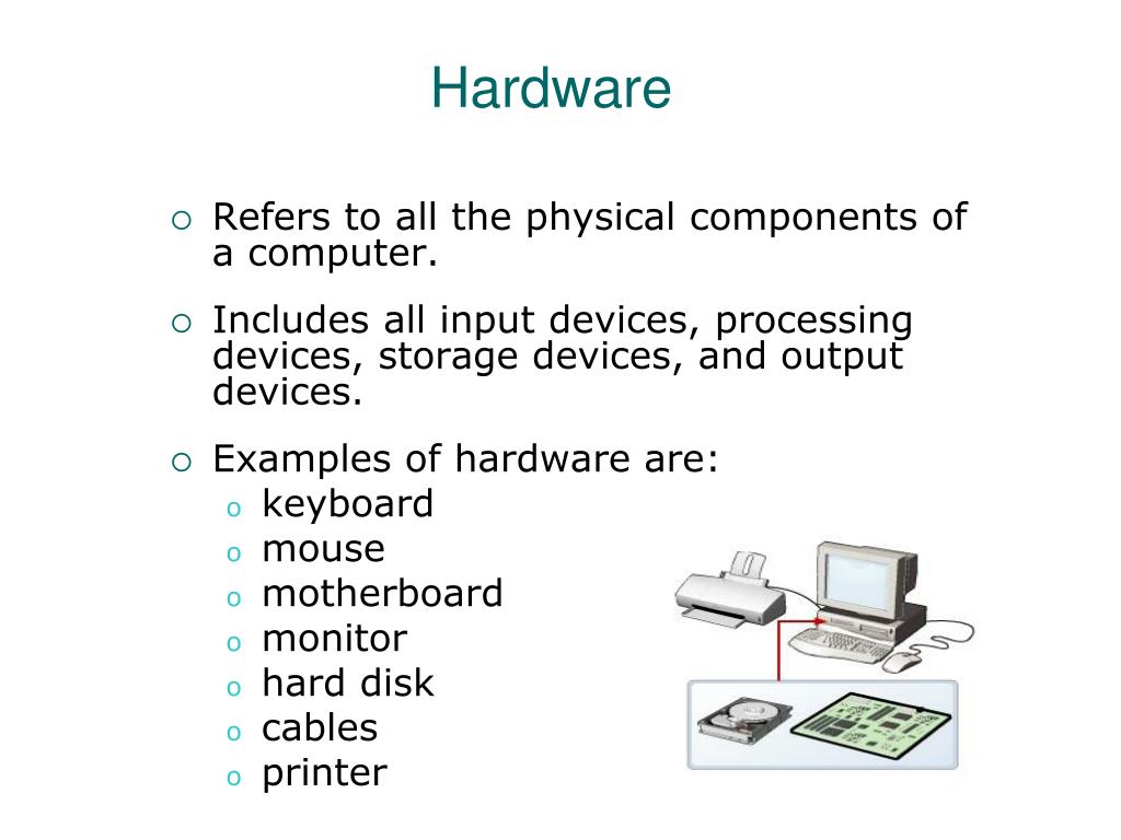 types of presentation hardware